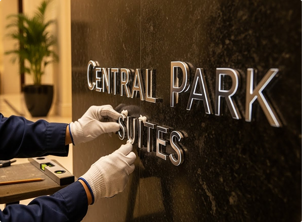 Hospitality Signage Solutions for Hotels and Event Venues